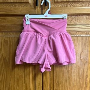 Girls athletic crossover shorts size XS